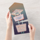 Las Vegas Wedding Casino Wedding Invite RSVP