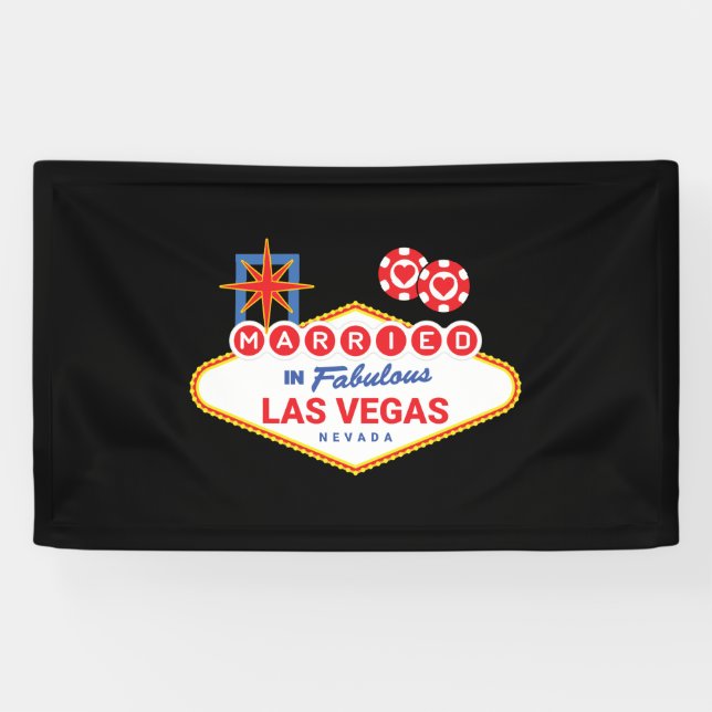 Las Vegas Wedding - Couple Married in Las Vegas Banner (Horizontal)