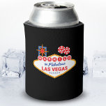 Las Vegas Wedding - Couple Married in Las Vegas Can Cooler<br><div class="desc">Planning a Vegas bachelorette party or getting married in Vegas? This Vegas wedding design is perfect for a reception or honeymoon in Vegas! Turn heads on the Las Vegas strip, do some gambling at the casino, or day drinking poolside at a Vegas club! Features "Married in Vegas" design w/ a...</div>