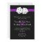 Las Vegas Wedding Dice Theme Purple Faux Glitter