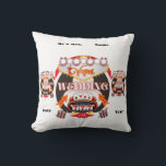 Las Vegas Wedding Gift  Cushion<br><div class="desc">Vegas wedding,  whether it's yours or your family and friends.  A great design from sin city.</div>