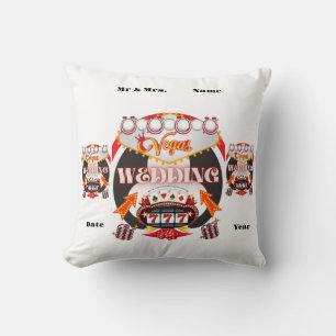 Las Vegas Wedding Gift  Cushion