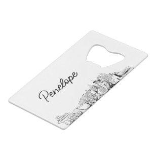 Las Vegas Wedding Gift Personalised Bottle Opener