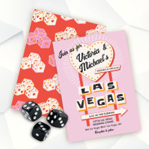 Las Vegas Wedding heart sign