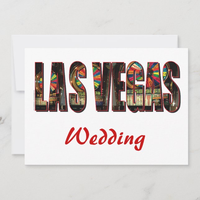 Las Vegas Wedding Invites (Front)