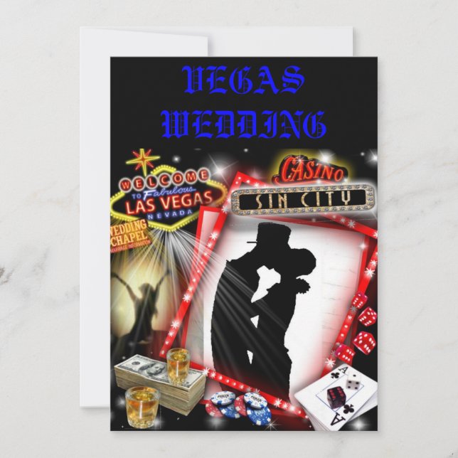 Las Vegas Wedding Invites (Front)