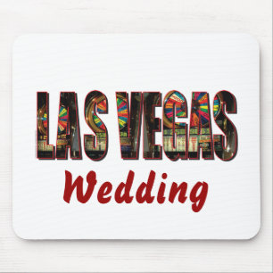 Las Vegas Wedding Mouse Mat