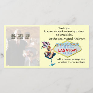 Las Vegas Wedding Photo Thank You