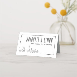 Las Vegas Wedding   Place Table Name Cards 