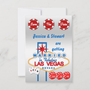 Las Vegas Wedding Save The Date