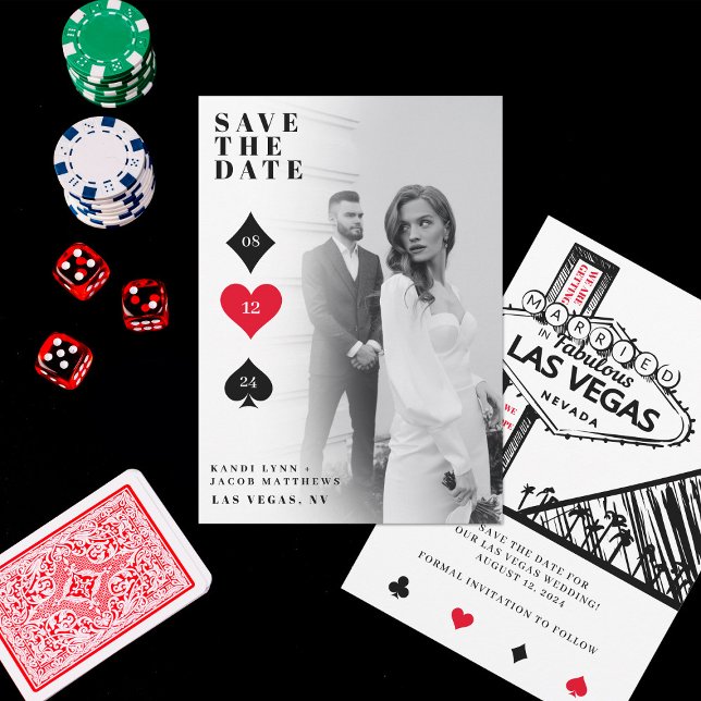 Las Vegas Wedding Save The Date Invitation (Creator Uploaded)