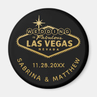 Las Vegas Wedding Save the Date or Favor