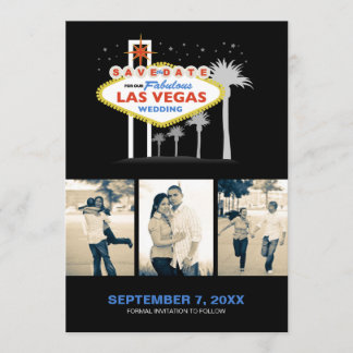 Las Vegas Wedding Save-the-date Save The Date