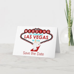 Las Vegas Wedding Valentine's Day 2013 Card