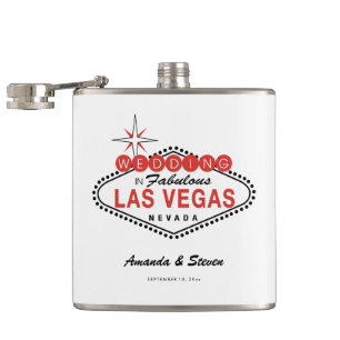 Las Vegas Wedding   Wedding Flask