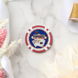 Las Vegas Welcome Sign Poker Chips