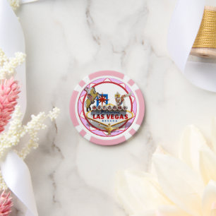 Las Vegas Welcome Sign Poker Chips