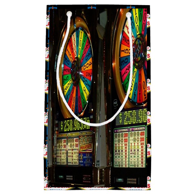 Las Vegas Welcome Sign Small Gift Bag (Front)