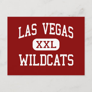 Las Vegas - Wildcats - High - Las Vegas Nevada Postcard