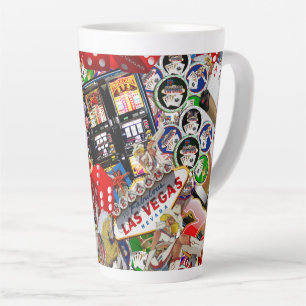 Las VegasIcons - Gamblers Delight Latte Mug