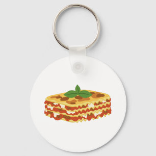 Lasagna Key Ring