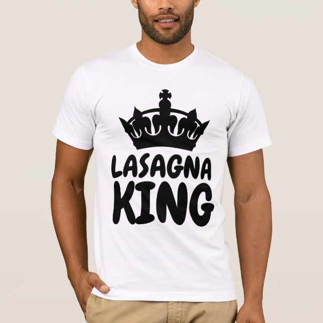 LASAGNA KING T-shirts (Front)