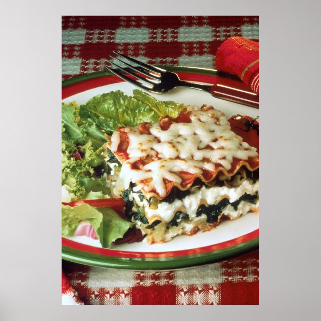 Lasagne Dinner Poster (Front)