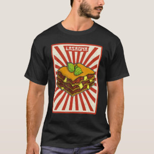 Lasagne Pasta Italy Cuisine Italian Food T-Shirt