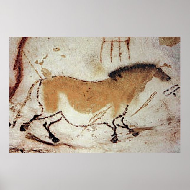 Lascaux Caves Painting / Poster (Front)