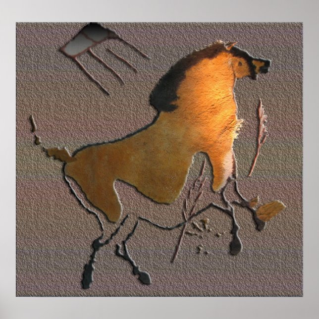 Lascaux Horse Poster (Front)