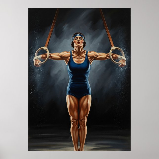 L'ASCENSION GYMNIQUE (The Gymnastic Ascension) Poster (Front)