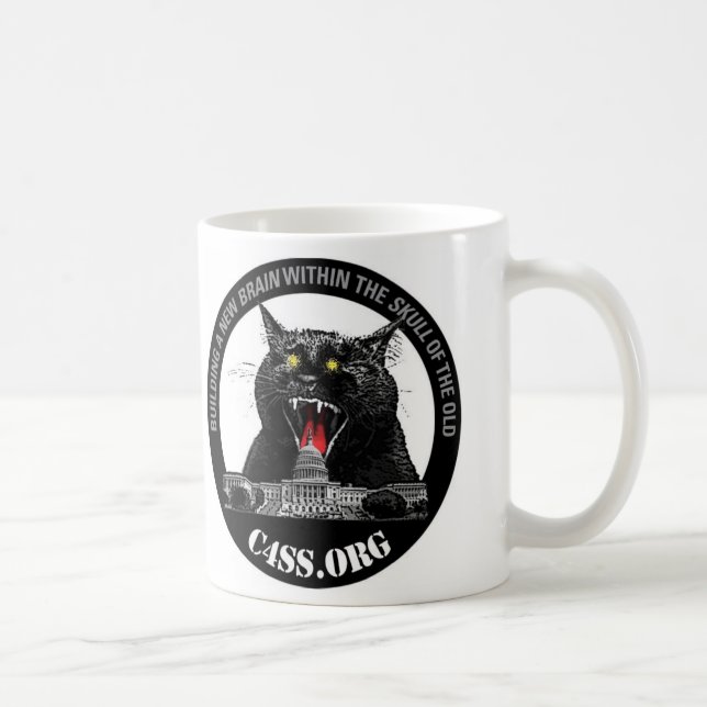 Laser Cat of C4SS Domination Coffee Mug (Right)