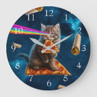 Laser Cat Pizza Party
