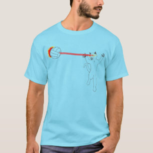 Laser Cat Volleyball EXPLOSION! T-Shirt