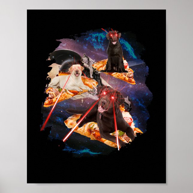 Laser Cats Pizza Kitties Poster (Front)