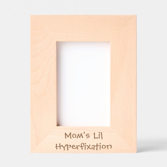 Laser Etched Picture Frame (Front)