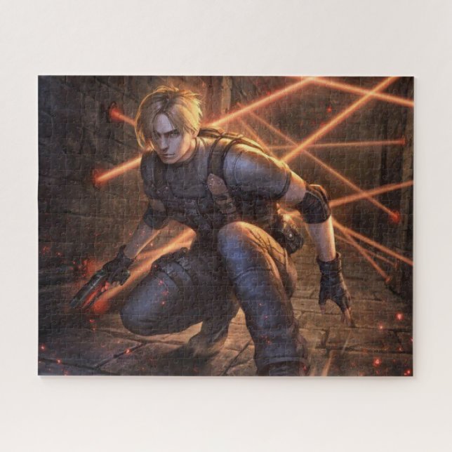 Laser Flip Leon Jigsaw Puzzle (Horizontal)