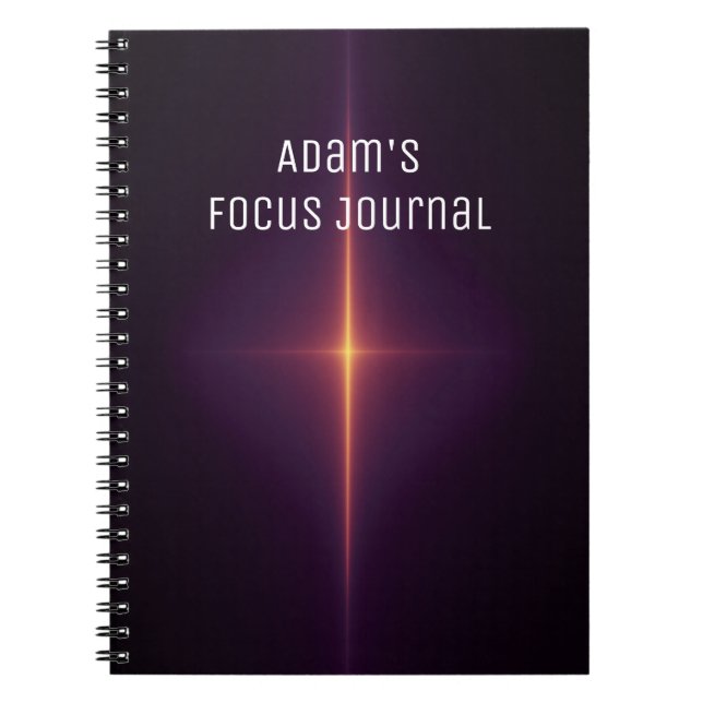 Laser Glow Focus Journal (Front)