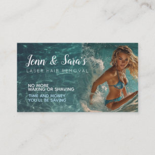 Laser Hair Removal business cards