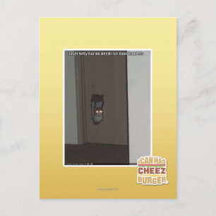 Laser Kitty Postcard