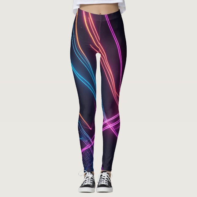 Laser Lights  Leggings (Front)