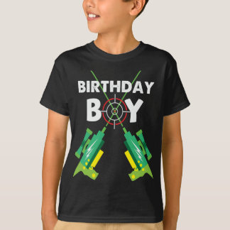 Laser Tag Birthday Boy Party Indoor Lasertag Game  T-Shirt