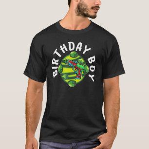 Laser Tag Birthday Boy Party Indoor Lasertag Game T-Shirt
