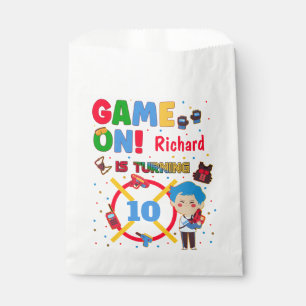 Laser Tag Game On Birthday Boy Party Favour Bags