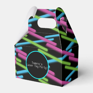 Laser Tag Glow Party Carry Favour Box