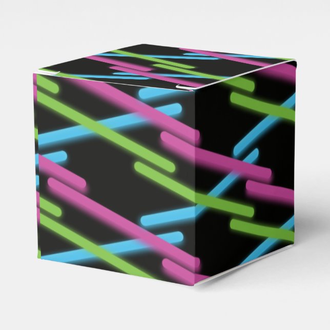 Laser Tag Glow Party Favour Box (Front Side)