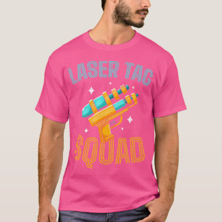 Laser Tag Squad Laser Gun Game Shooting Sport T-Shirt