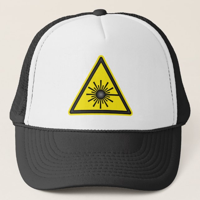 Laser Warning Symbol Cap (Front)