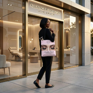 Lash Artist Makeup Beauty Professional Logo Tote Bag
