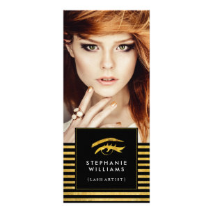 Lash Artist Price List Rack Card